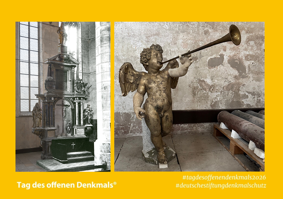 Restaurierung in der Schlosskirche – Führungen zum Tag des offenen Denkmals